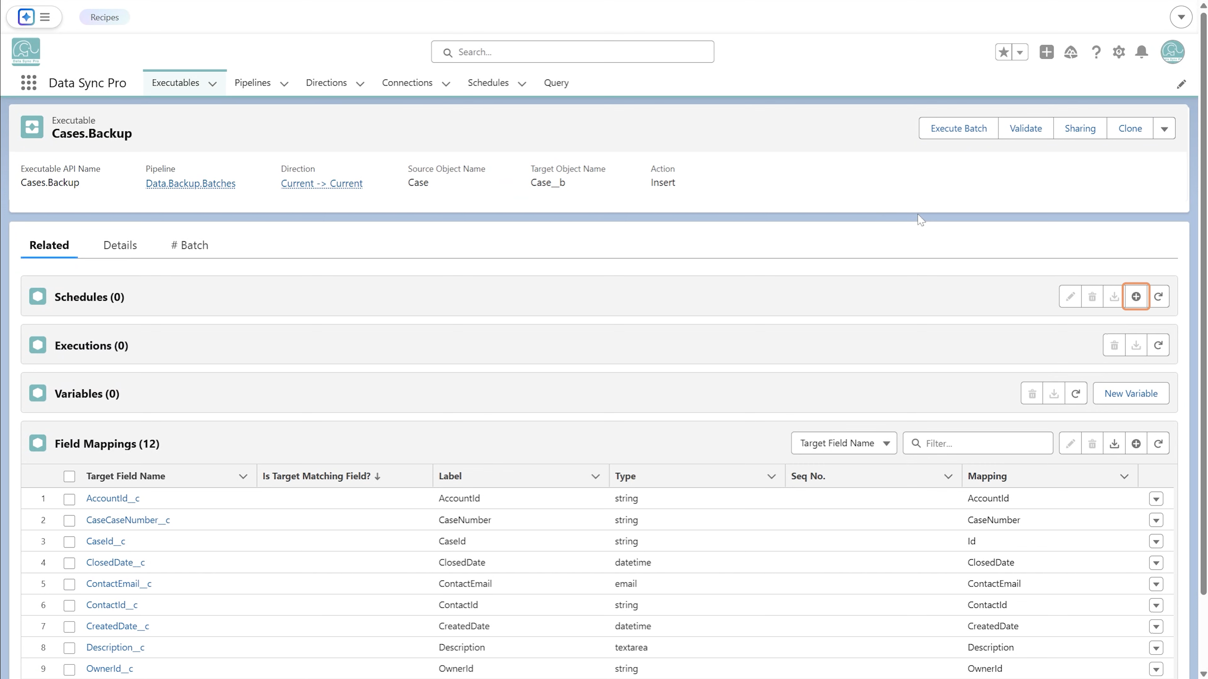 create-schedule-for-executable